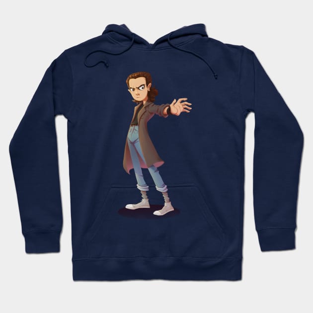 Eleven - Stranger Things Hoodie by aki_anyway